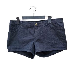 H&M Polka Dot Shorts Blue Women's Size 14